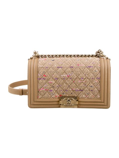 chanel pink tweed boy bag|chanel tweed bag 2022.